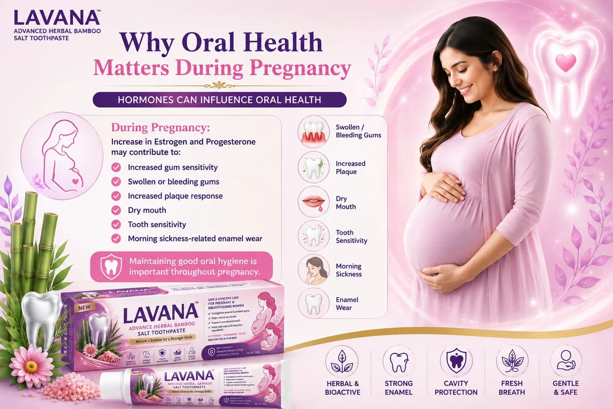 LAVANA™ Herbal Bamboo Salt Toothpaste