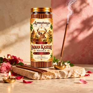 Premium Indian Kasturi Masala Aggarbatti 100gm