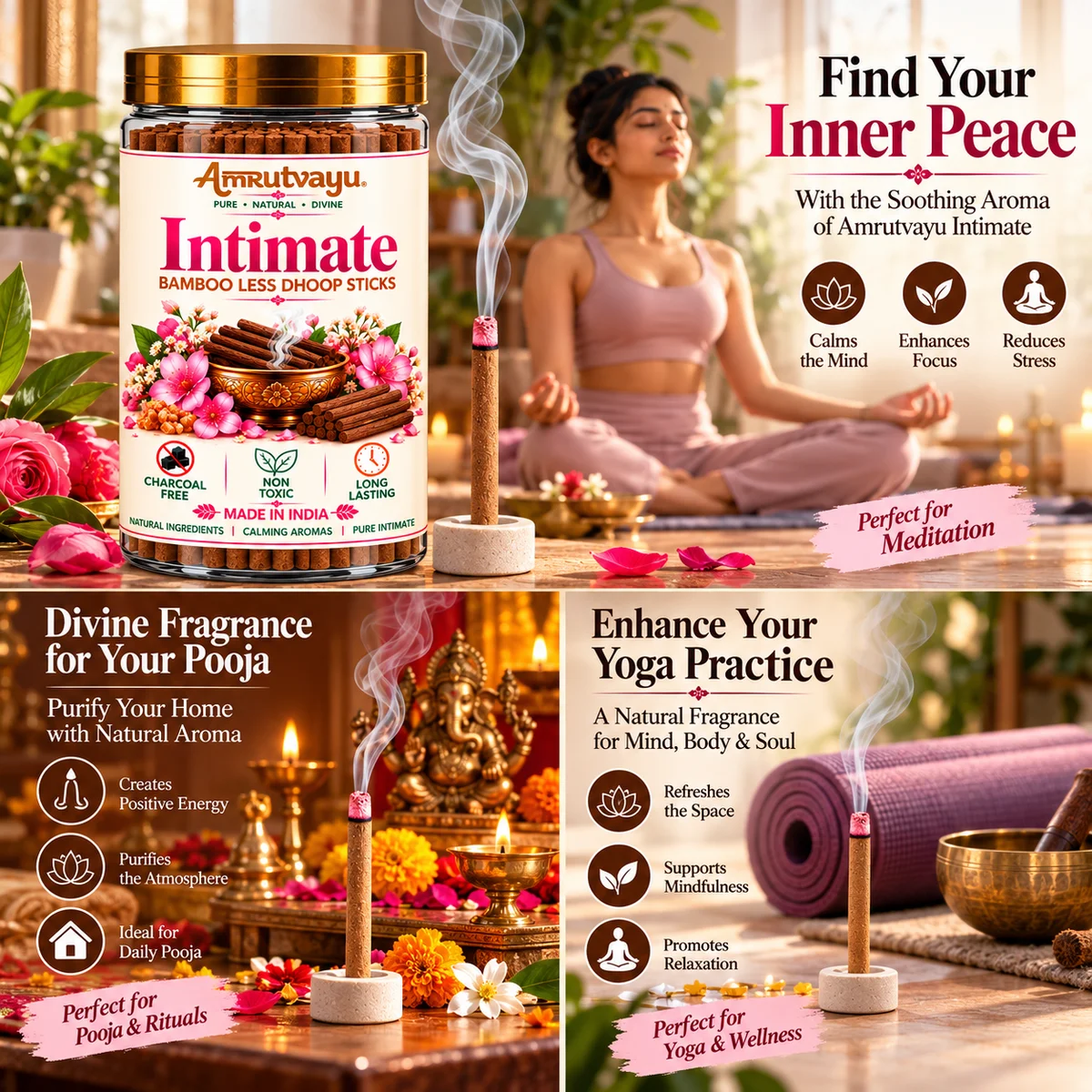 Intimate Dhoop Stick 4 inch 2