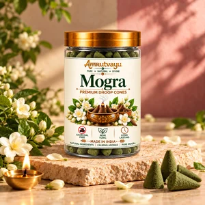 Mogra Dhoop Cone 30 incense Cone