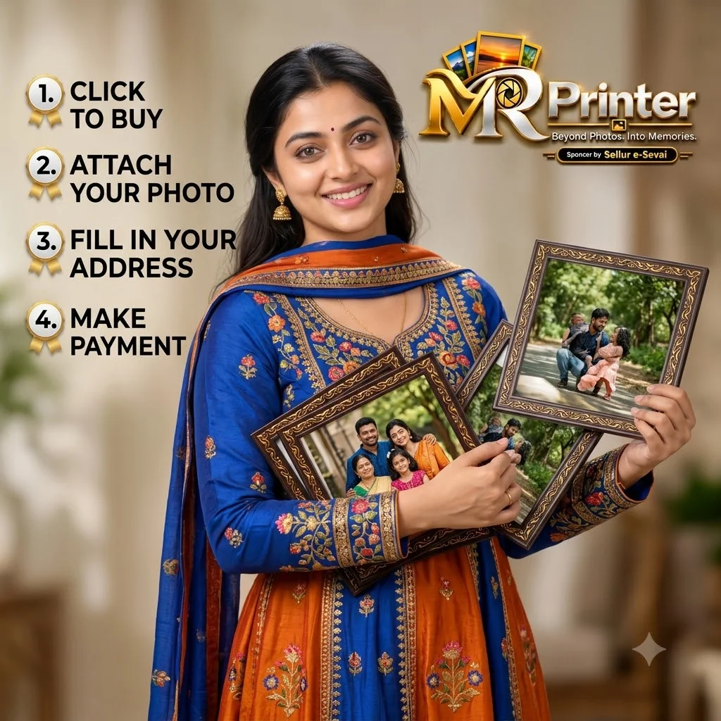 Four purchasing options for the 6×6 inch Studio Quality personalised photo frame: Buy 1 ₹199, Buy 2 ₹358, Buy 3 ₹478 and Buy 4 / 3+1 offer ₹599, with the correc