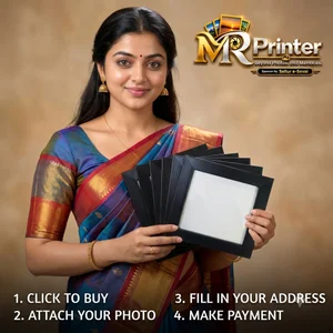4×4 Inch Studio Quality Personalised Photo Frame — Buy 1 to 4 Options
