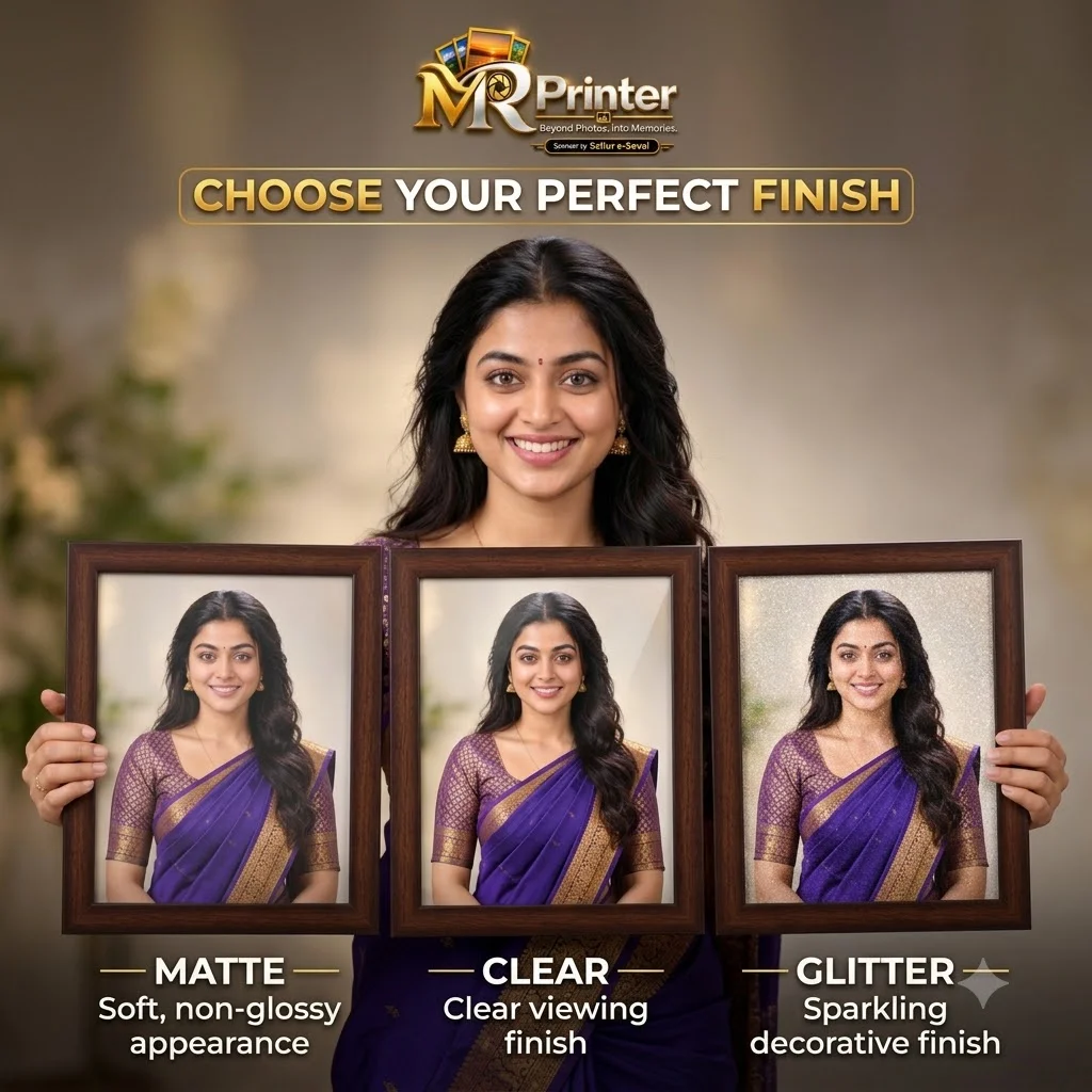 M R Printer 15×12 Inch Personalised Photo Frame  – Studio Quality | Buy 1–4 Frames & 3+1 Offer 5
