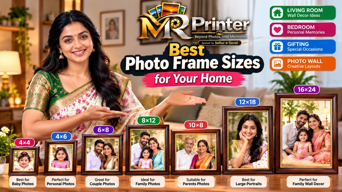 Best Photo Frame Sizes for Your Home: A Complete Guide