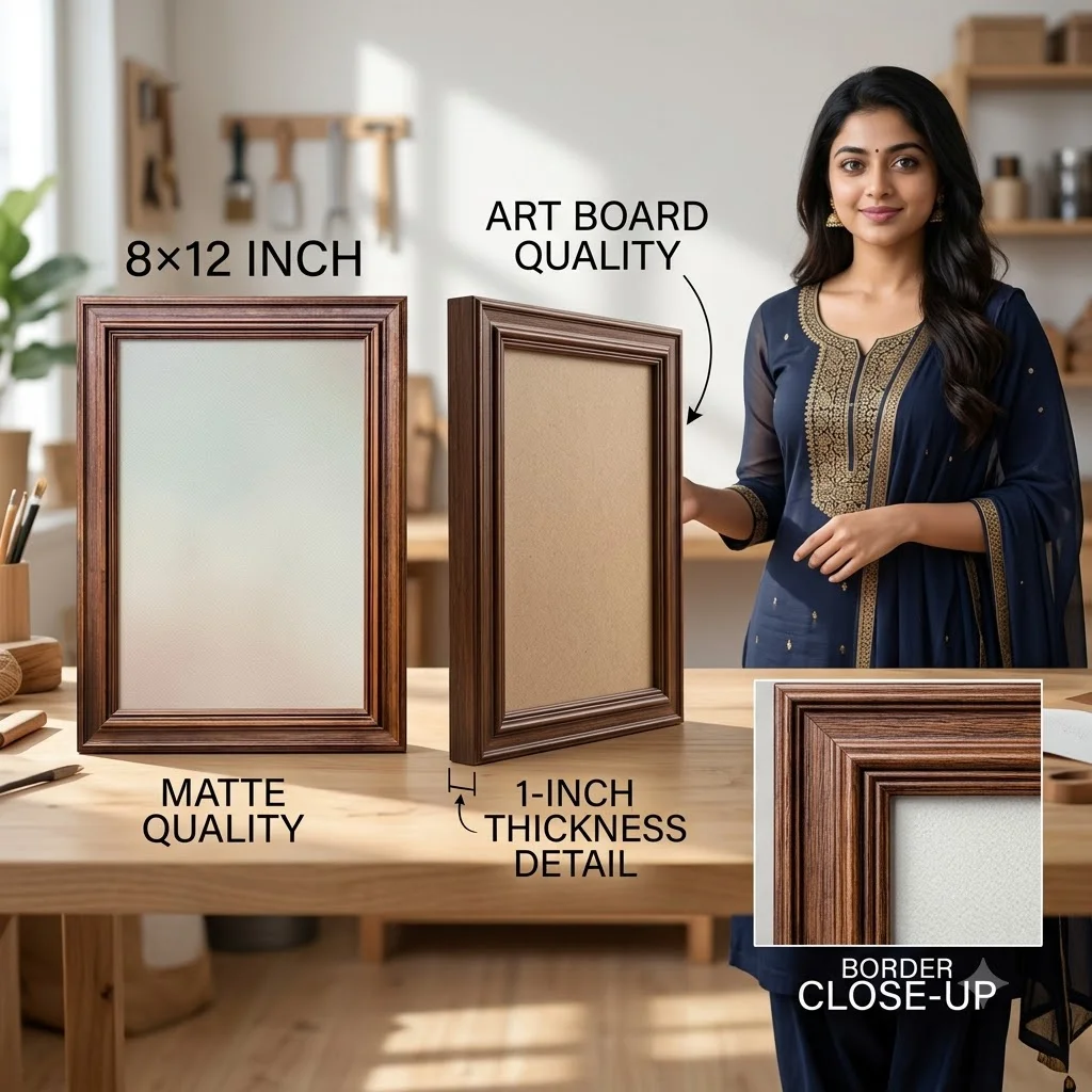 8×12 inch photo frame Buy 1–4 price chart with quantity, total MRP and the exact selling price for every offer.