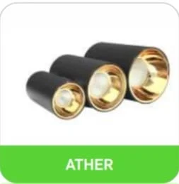 20W COB CYLINDER SURFACE BK/GD