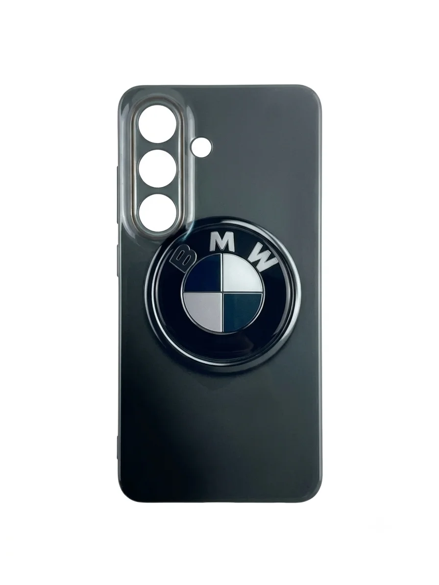 BMW Motorsport Emblem Samsung S26 Case – Sleek Dark Grey Edition