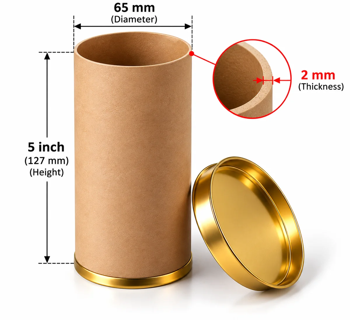 Dhoopbatti 5 inch Box | 500pcs