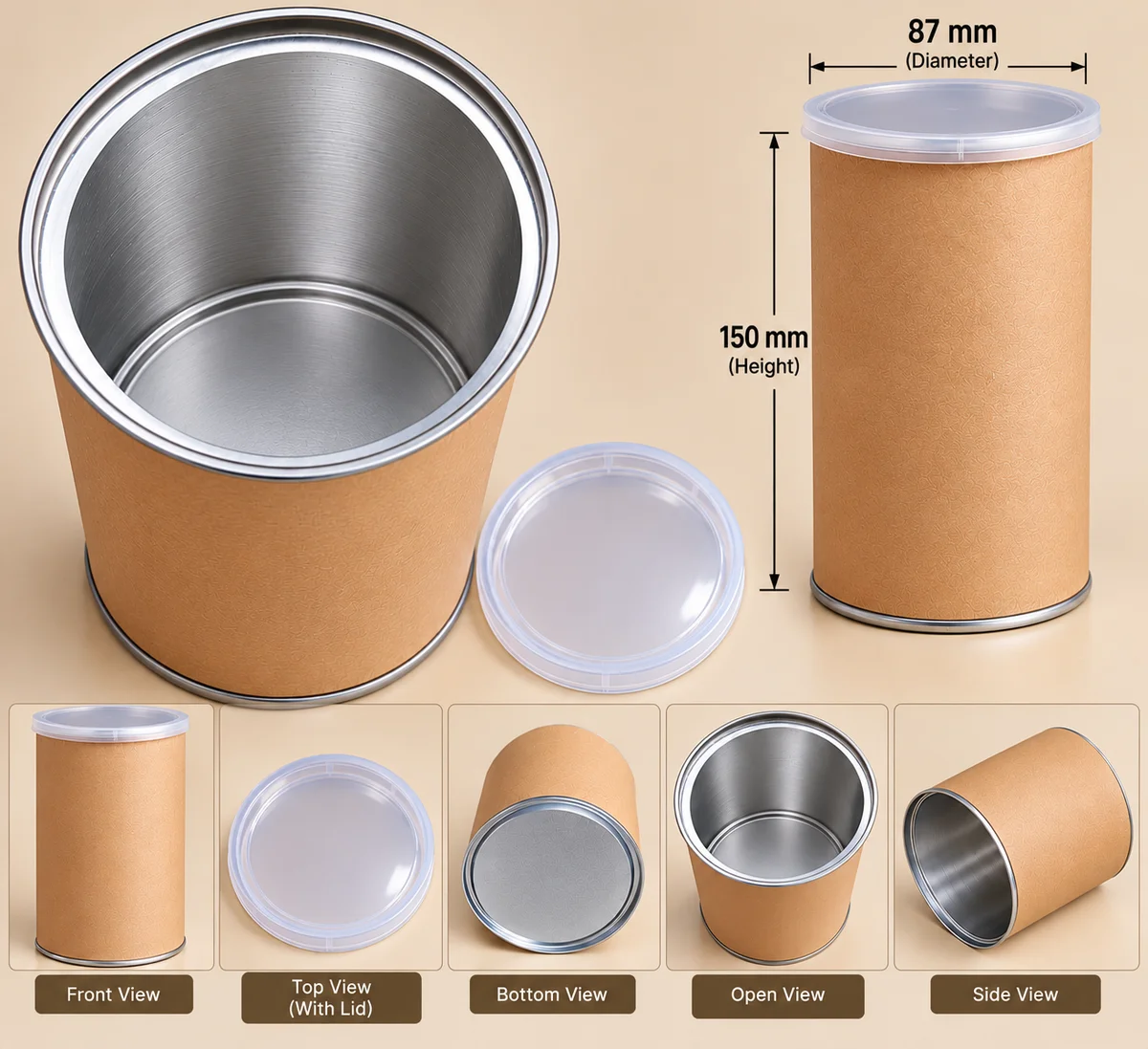 Premium Airtight Box Empty