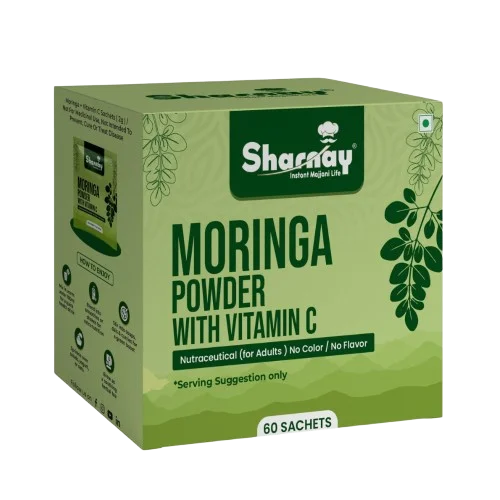 SHARNAY Moringa Powder with Vitamin C