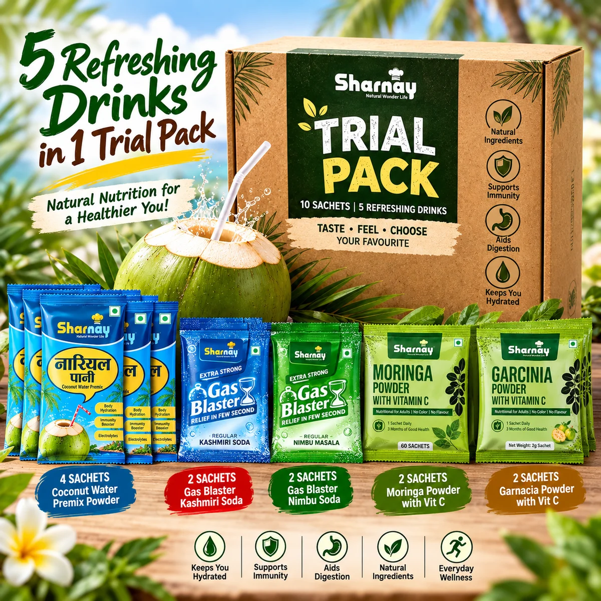 SHARNAY Trial Pack