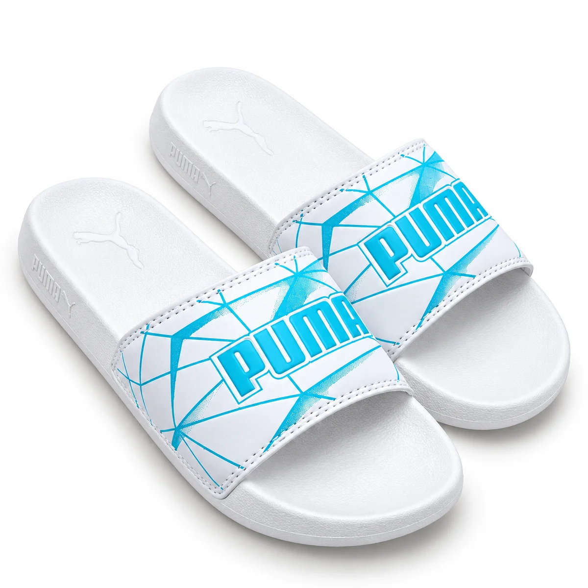 Puma Style Men's White Premium Casual Slides | Comfortable Daily Wear Slippers (Copy) (Copy)