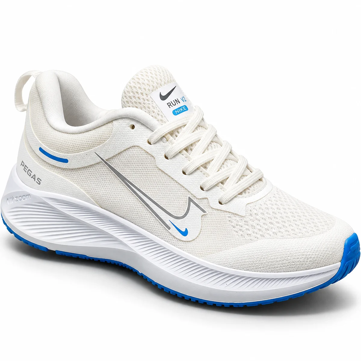 Nike White Imported Mens 7a Premium Quality )
