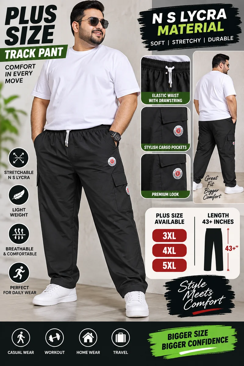 Plus Size Track Pants 4