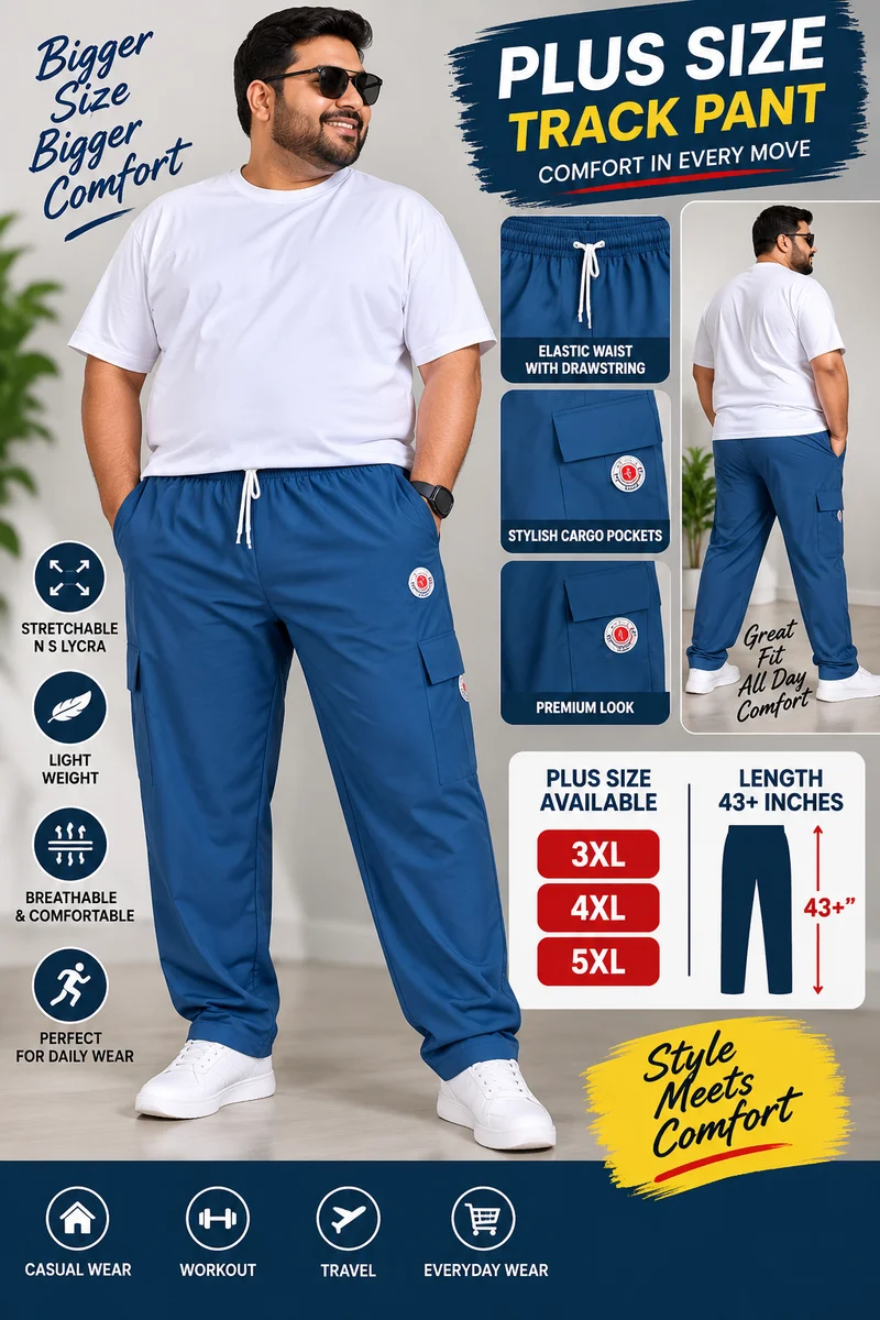 Plus Size Track Pants 2
