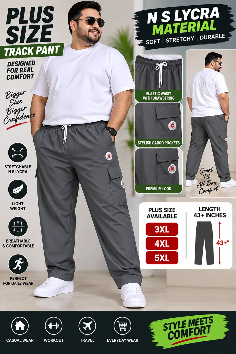 Plus Size Track Pants