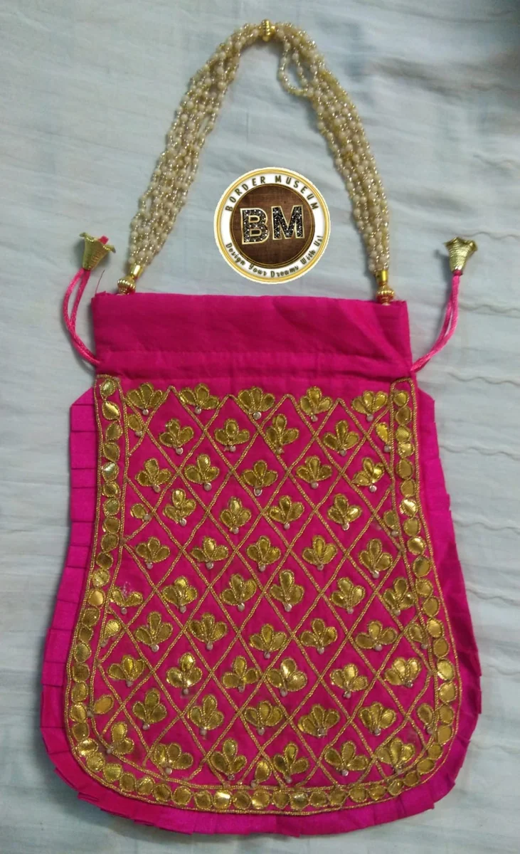 Handworked Puja Potli