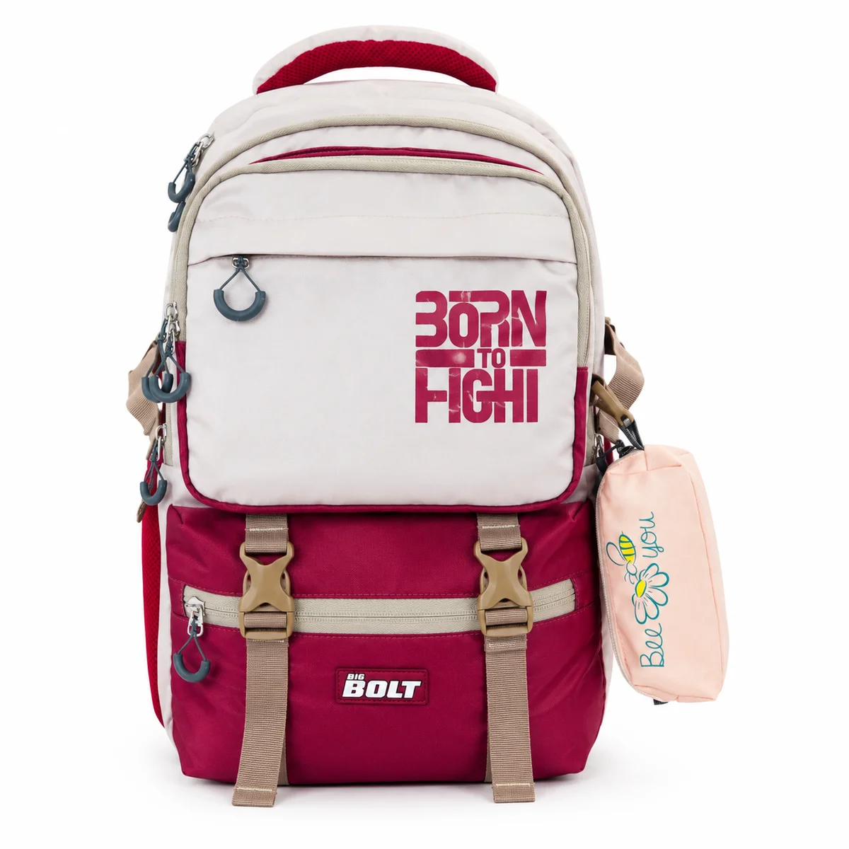 35L Korean Style College & School Bag with Laptop Sleeve.