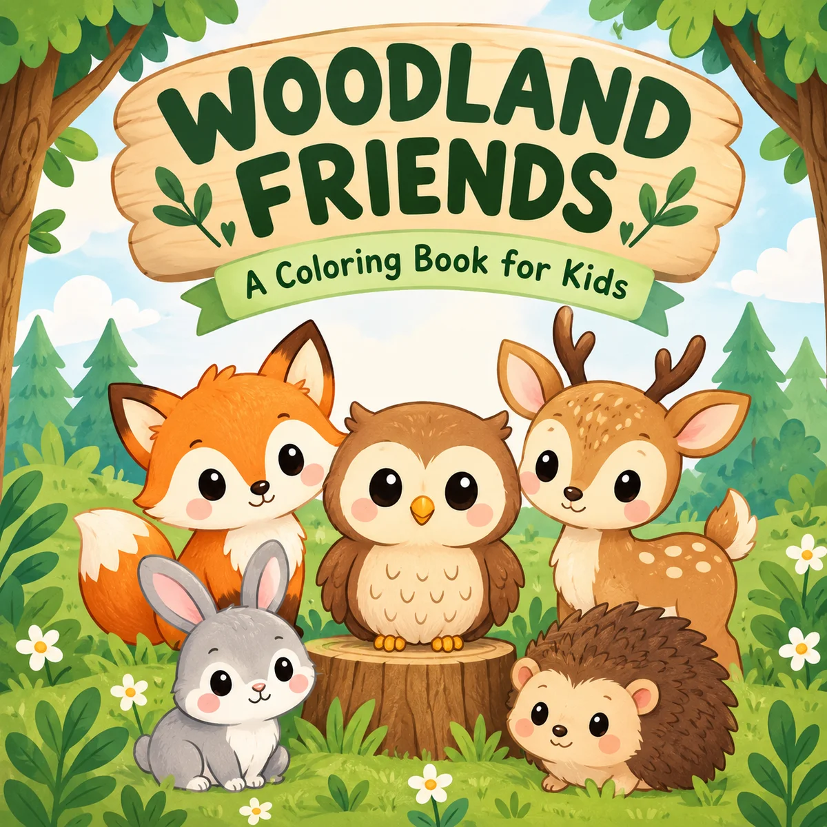Printable Kids Coloring Book