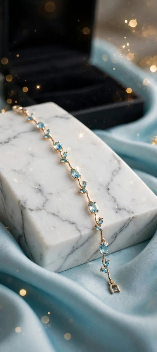 Blue rose pendant
