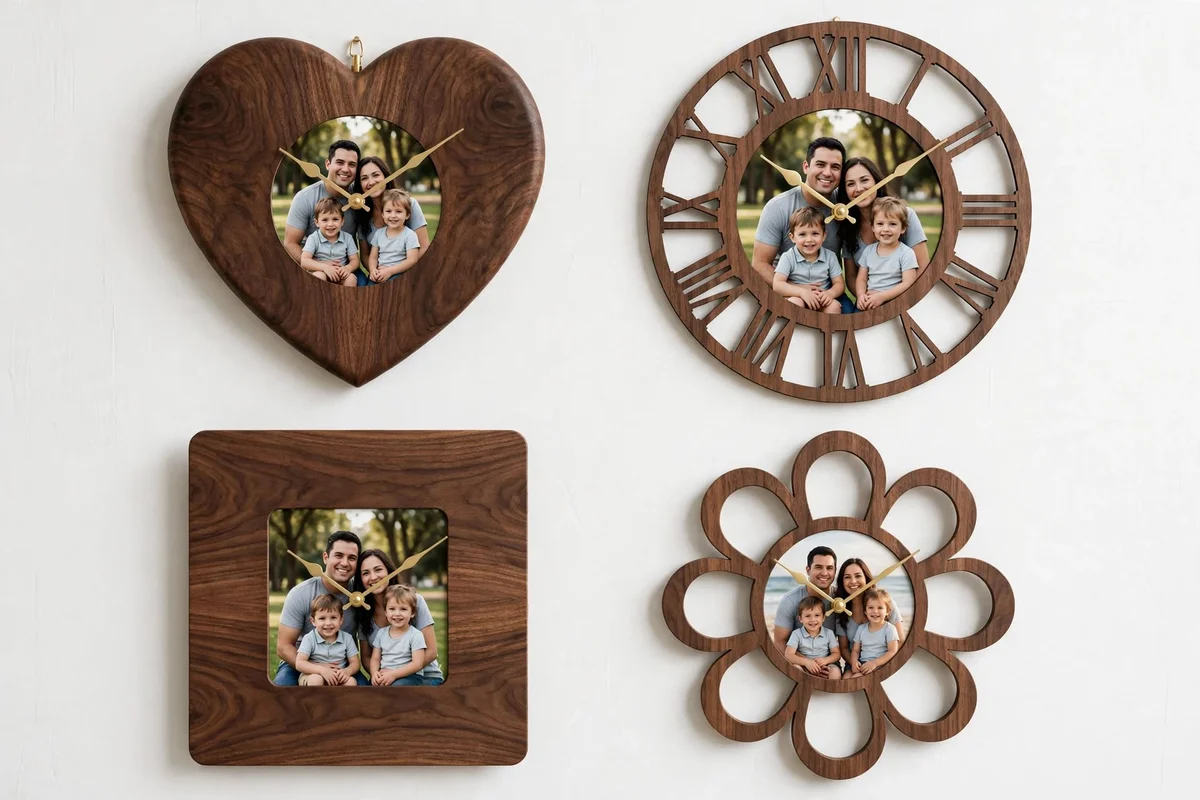 Custom Printed Wall Clock 5
