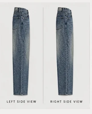 Left side and Right side look