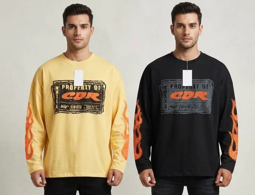 CDR Printed Boxyfit Tshirt