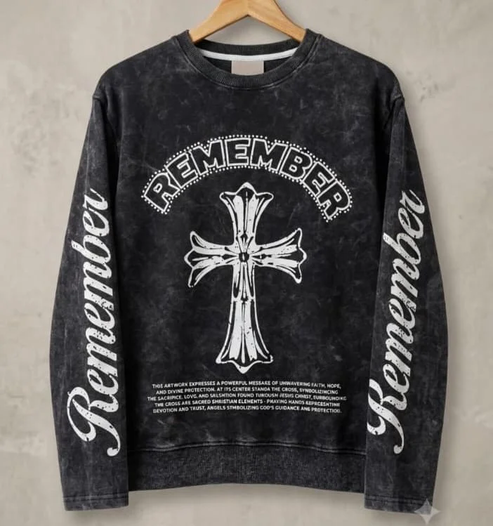 Acid Wash Full Sleeve Boxy fit