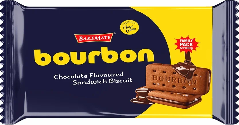Sunfeast Dark Fantasy Vanilla Creme, Dark Crunchy Biscuit with Smooth Cream Sandwich Biscuit 8