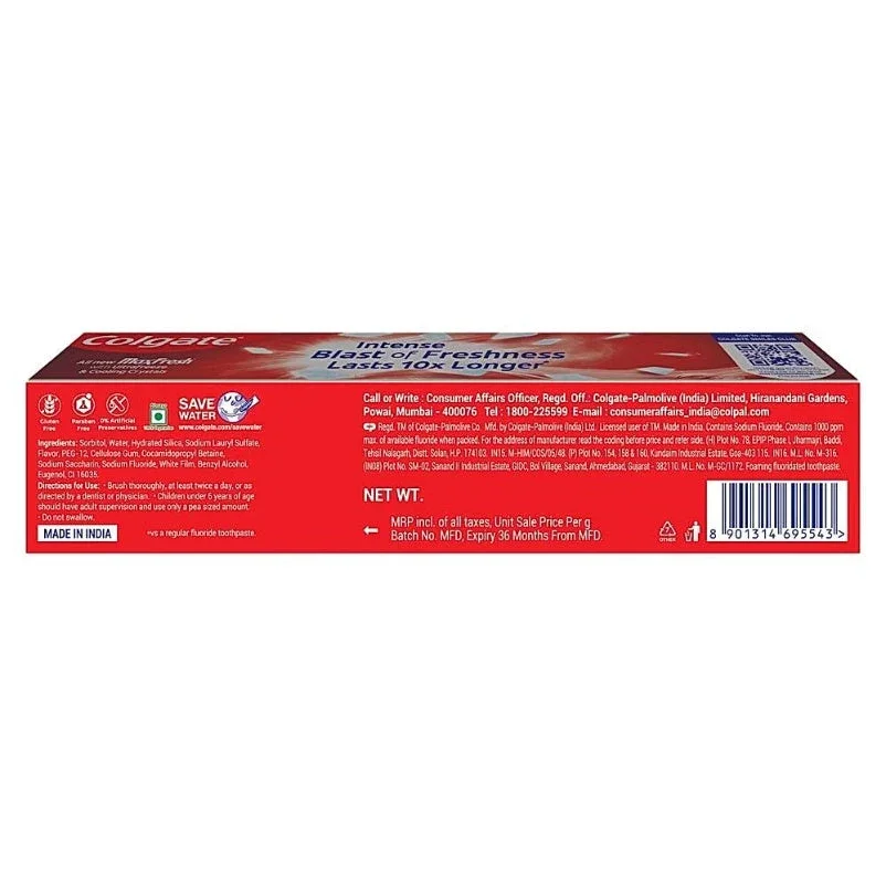 Colgate Maxfresh Red Toothpaste 2