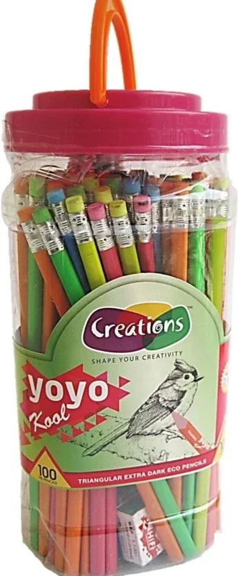 Creations YoYo Kool Triangular Shape Eco Friendly Pencils 2