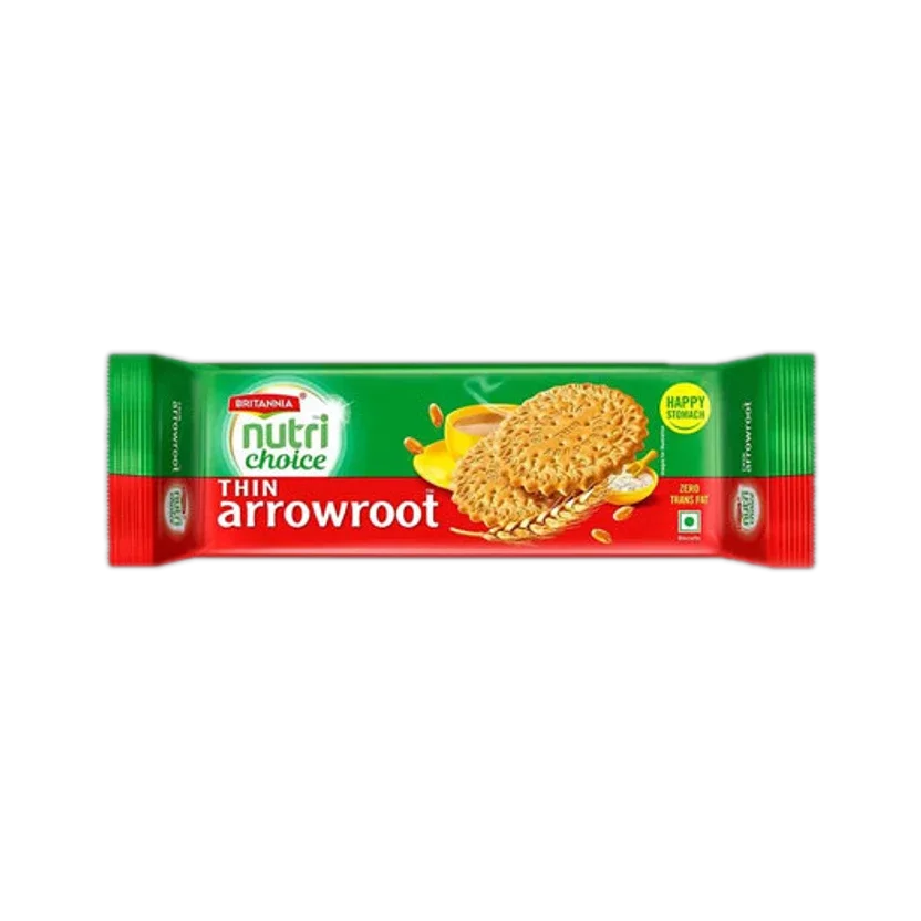 BRITANNIA Nutri Choice Thin Arrowroot Biscuit