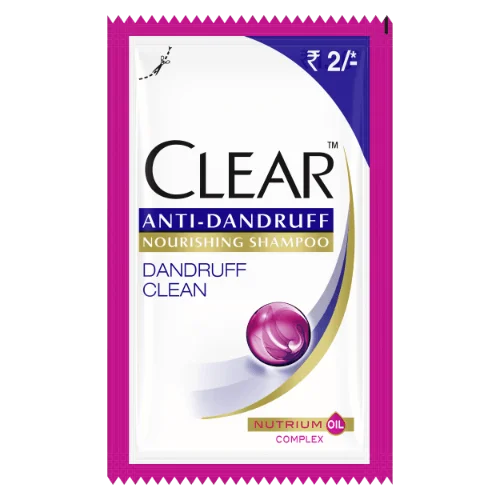 Clear Hair Shampoo Dandruff Clean Rs.1.50/-