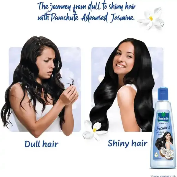 Parachute Advanced Jasmine Coconut Hair Oil - Non-Sticky 7