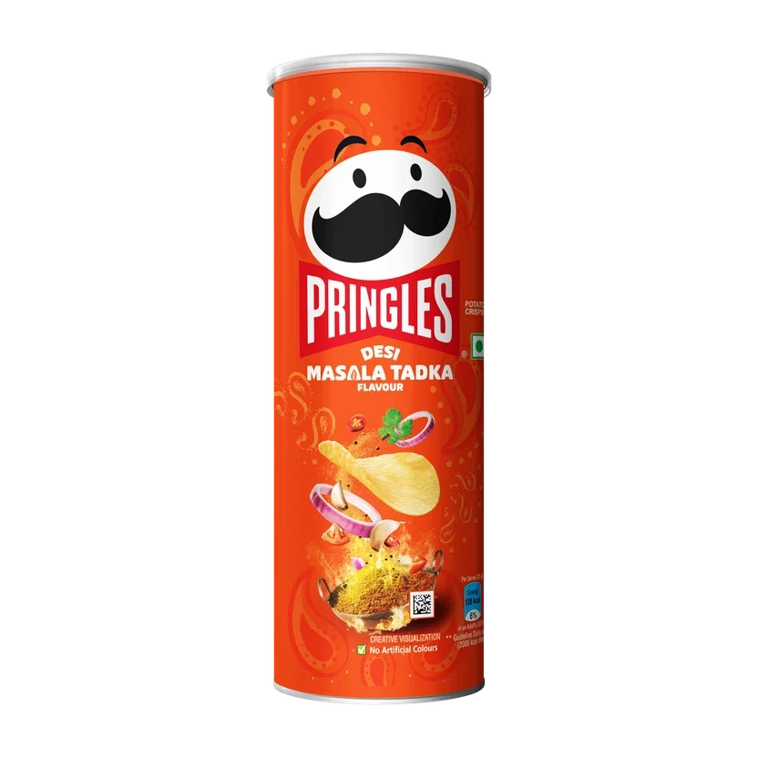 Pringles Potato Desi Masala Tadka Flavored Chips