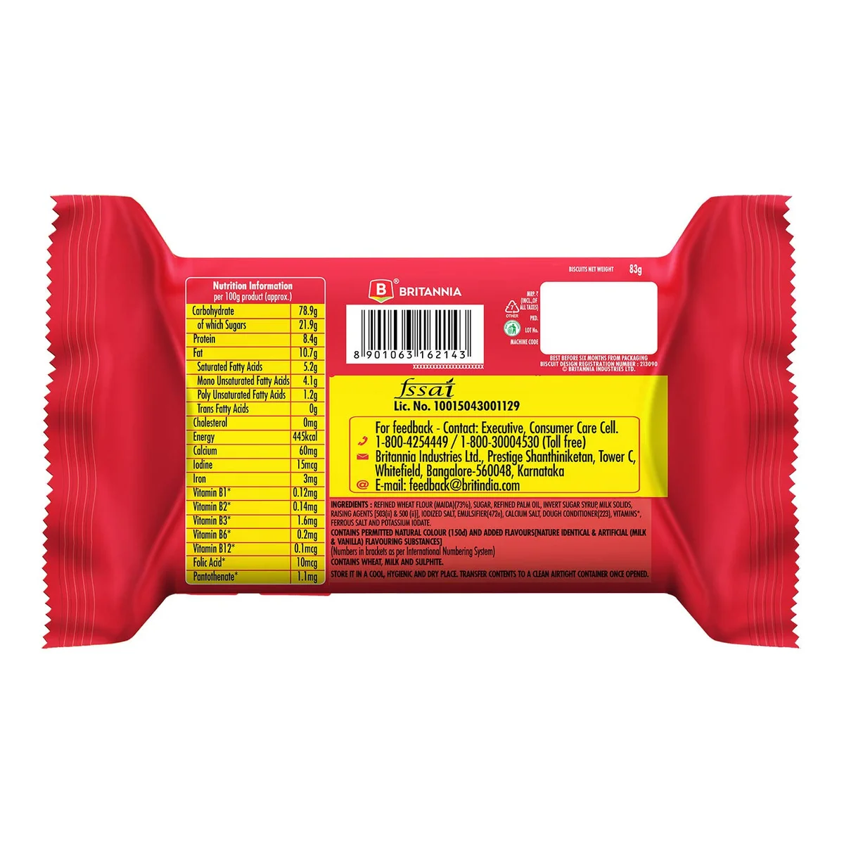 Britannia Marie - Gold, 89g Pack 2