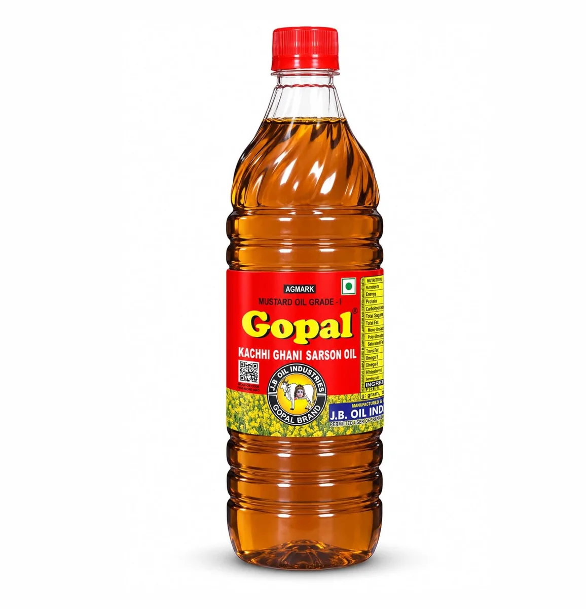 Gopal Kachi Ghani Mustard Oil, 1L –