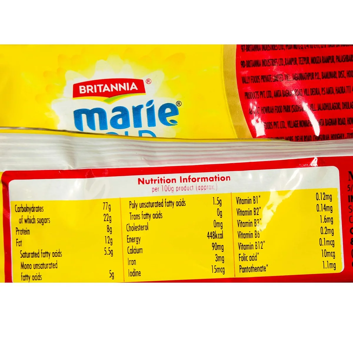 Britannia Marie Gold Biscuits, 300g 5