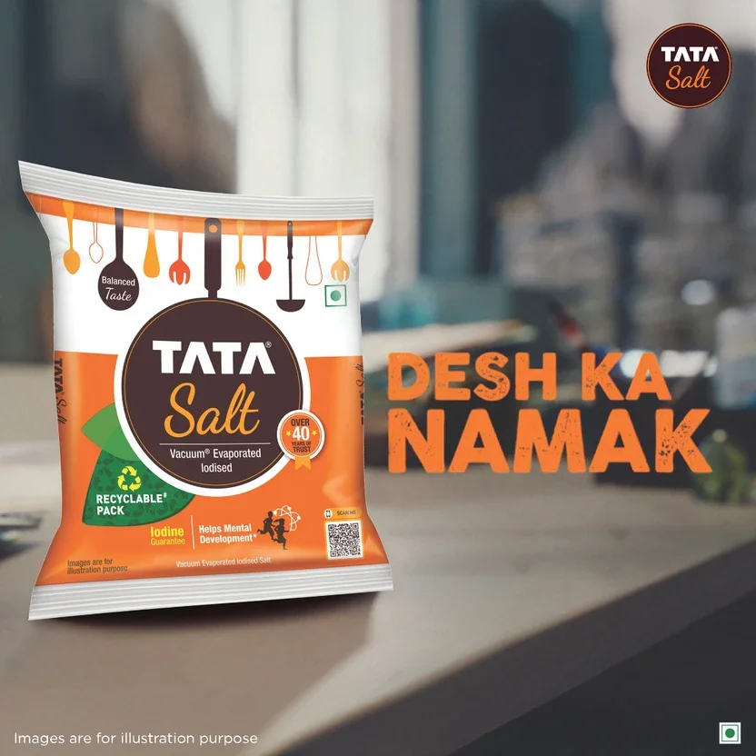 Tata Salt Vacuum Evaporated Iodized Salt 4