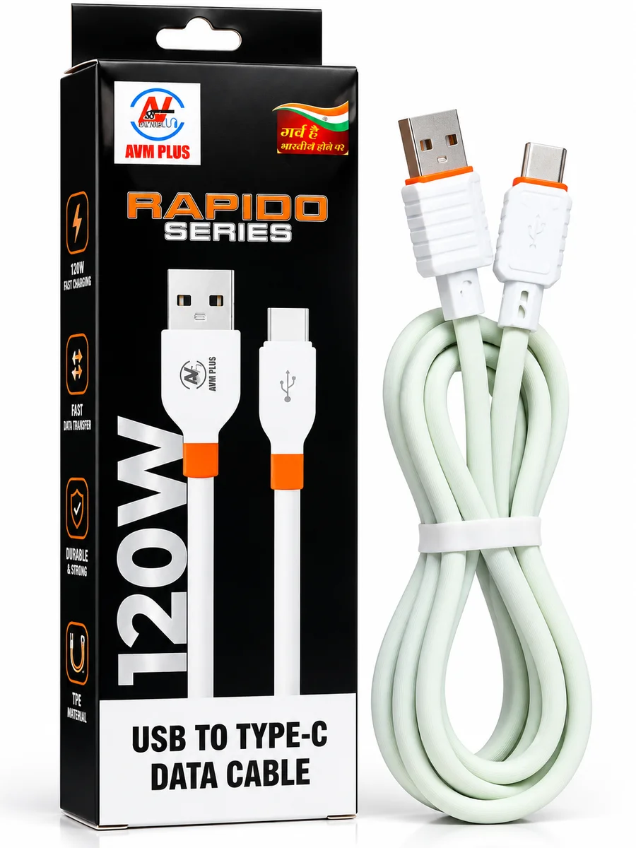 AVM PLUS USB TO TYPE-C DATA CABLE