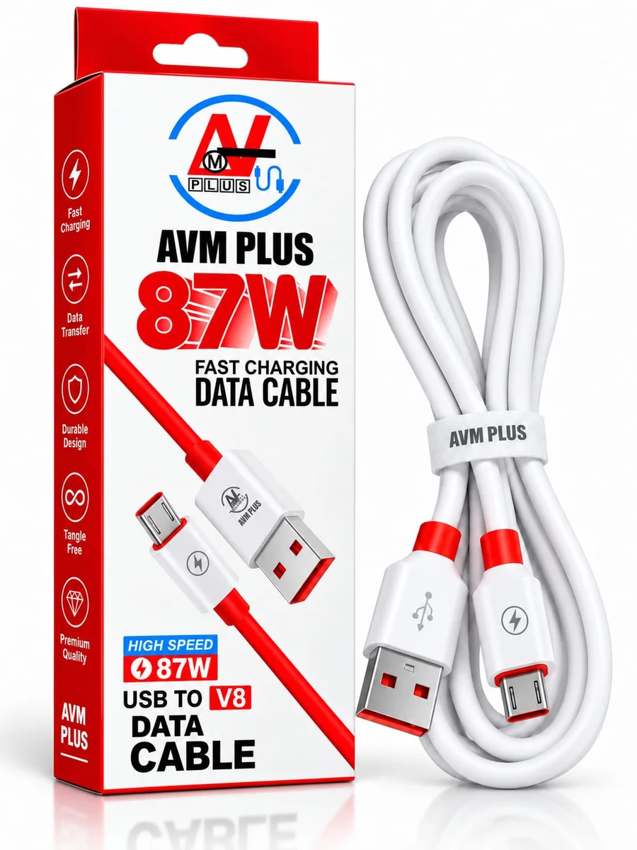 AVM PLUS V8 FAST DATA CABLE 87W SILOKON