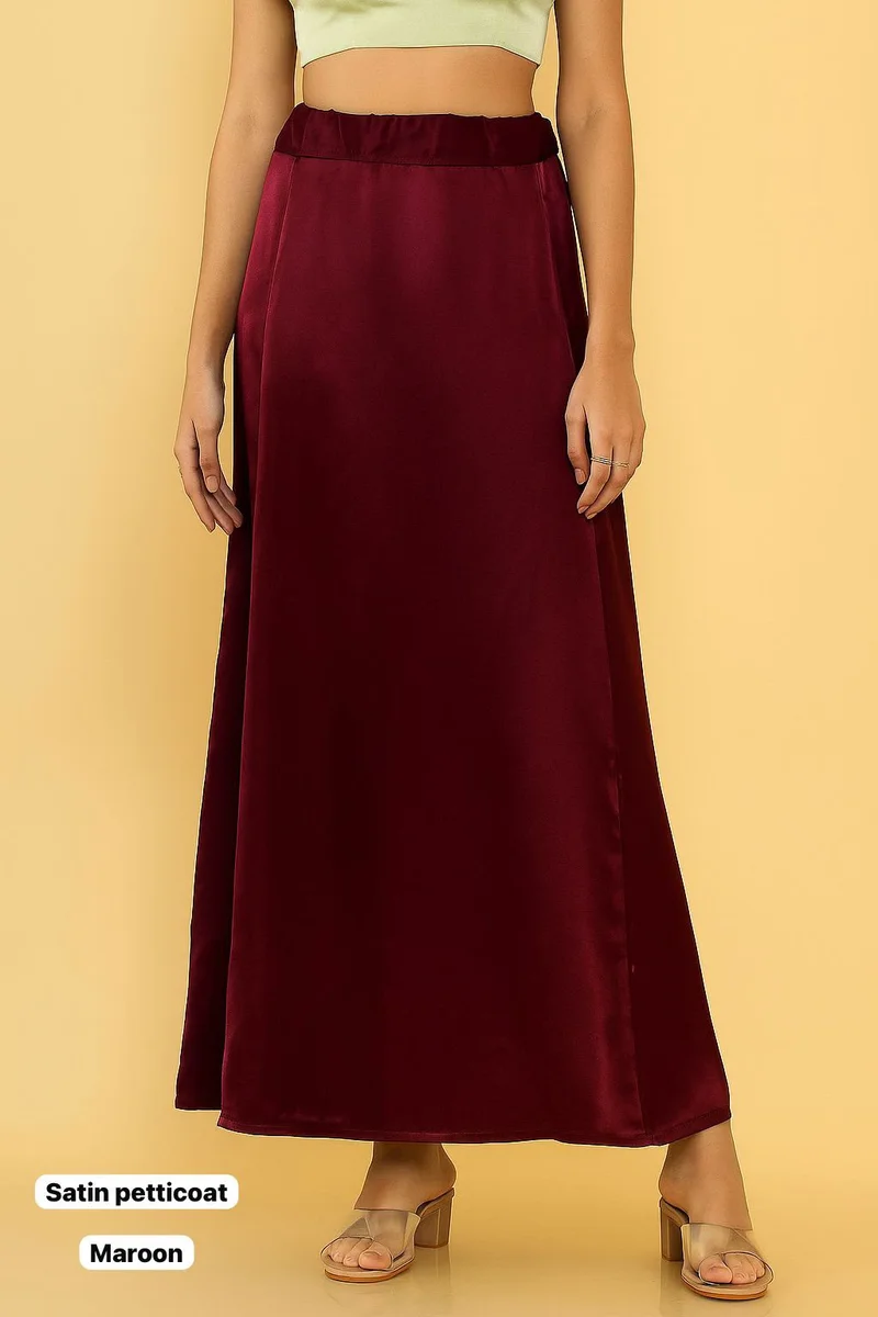 Sateen petticoat