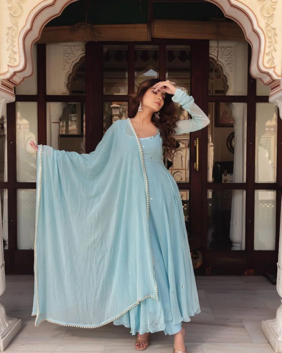 Anarkali suit 3