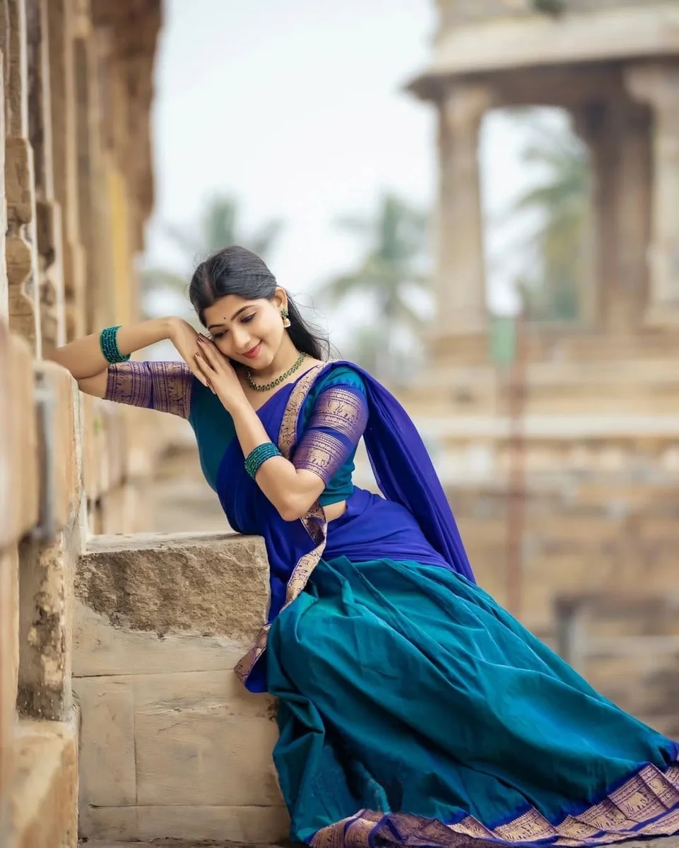 Half Saree 4