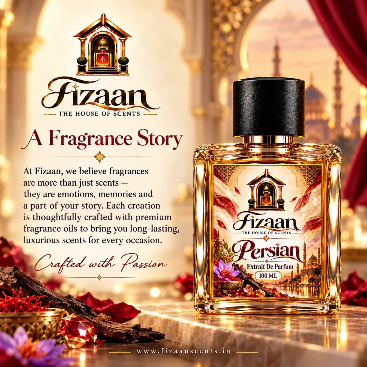PERSIAN – Warm Spicy Gourmand Extrait de Parfum | 100 ML 8