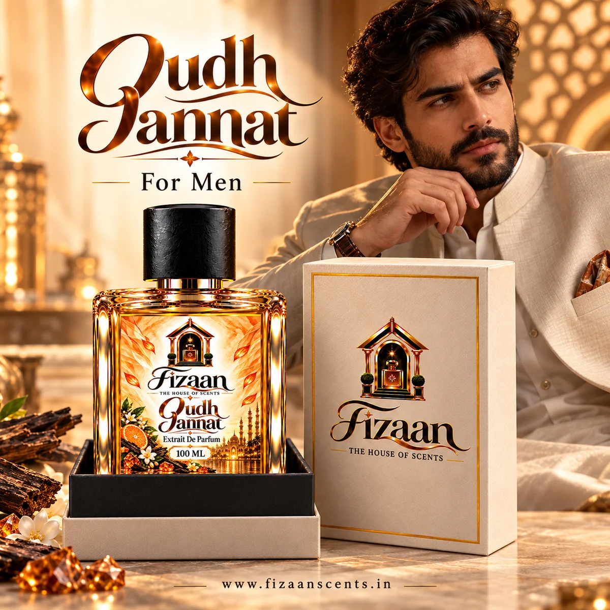 Oudh Jannat – Fruity Floral Oudh Extrait de Parfum | 100 ML 3