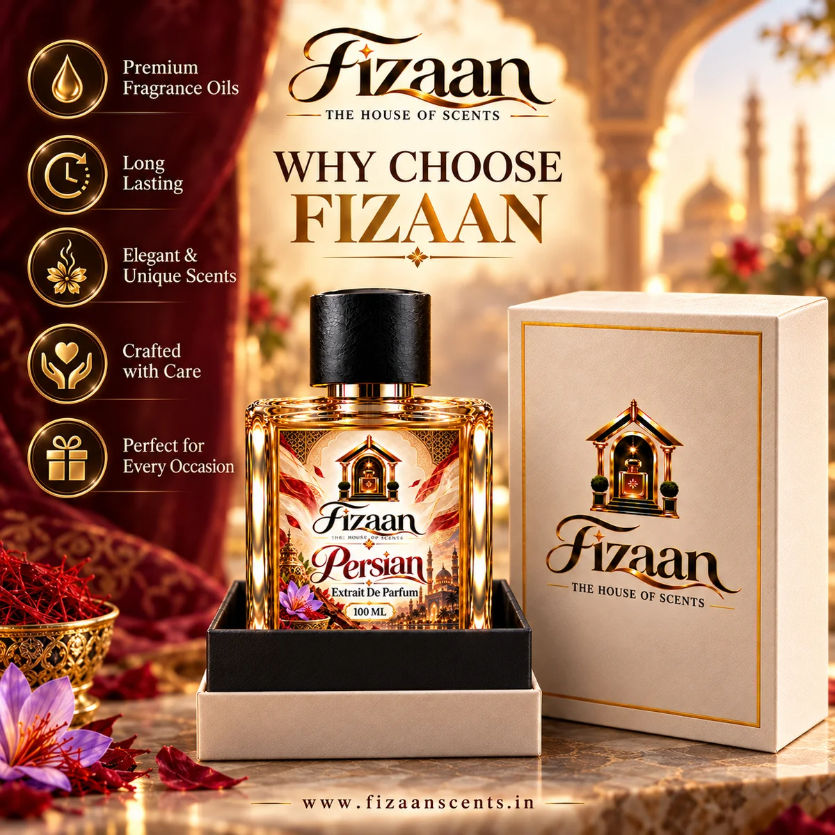 PERSIAN – Warm Spicy Gourmand Extrait de Parfum | 100 ML 7