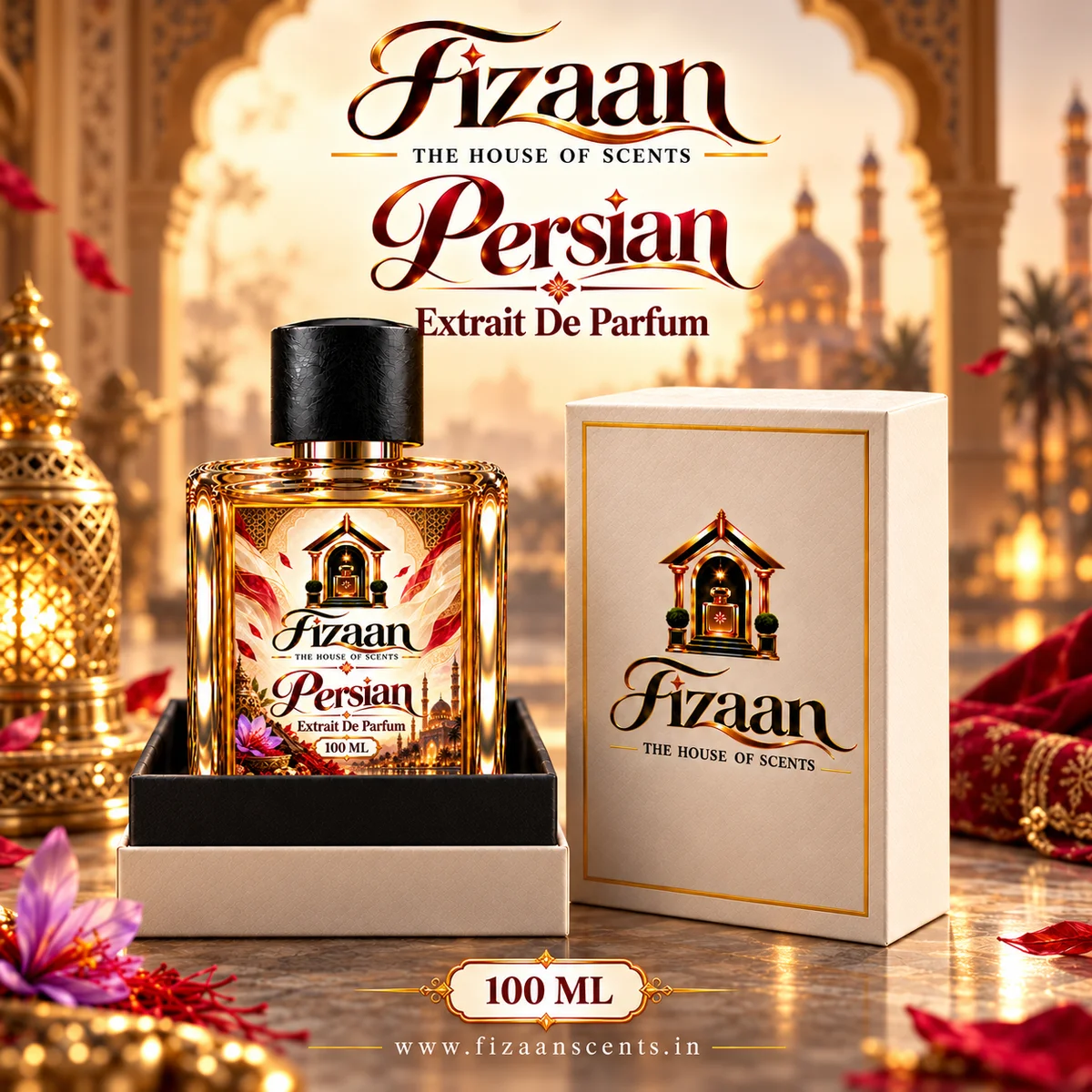 Persian Warm Spicy Gourmand Extrait de Parfum 100 ML | Fizaan