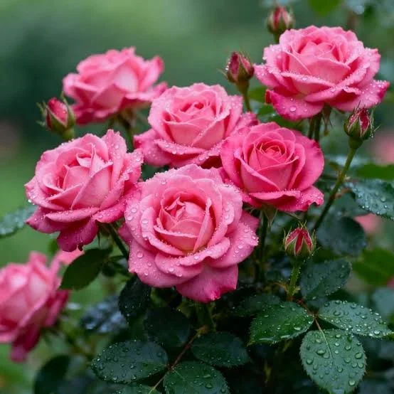 Hybrid Rose Flower Plant (pink)