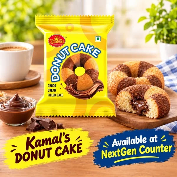 Kamal’s Donut Cake – Choco Cream Filled Cake